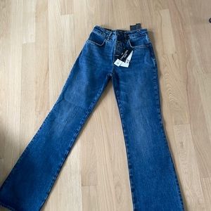 ZARA NWT  Size 4 The Connection Full Length Jean. Button fly. Never worn